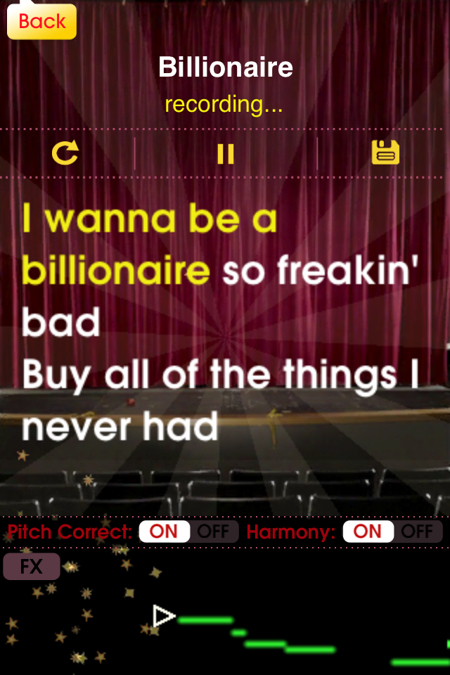 Glee app for iPhone and iPad