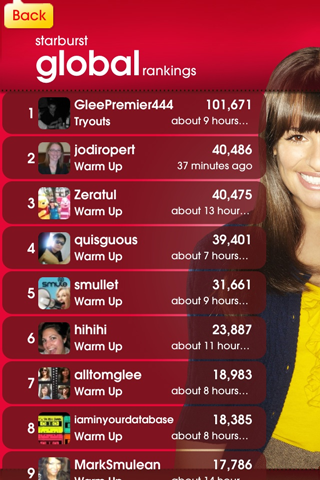 Play and Share your songs with Glee for iPhone