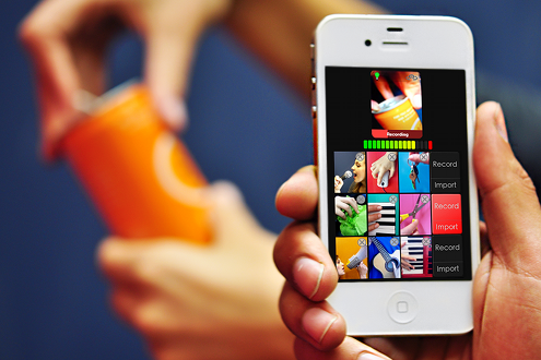 Turn everyday sights and sounds into an instruments