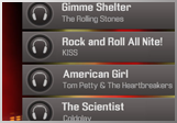  Choose from our huge song catalog