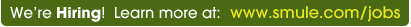 Smule-hiring